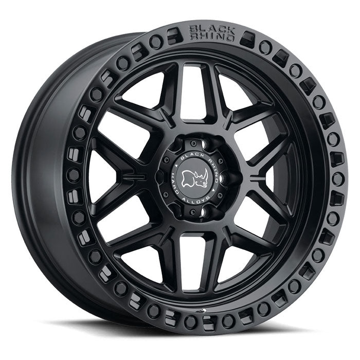 BLACK RHINO KELSO Matt Black w/Black Bolts