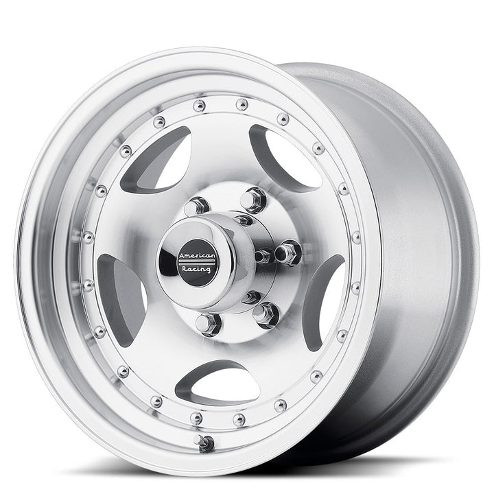 AMERICAN RACING CLASSIC AR23 7 /SILVER POLISH FACE S15