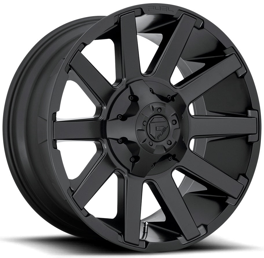 FUEL D437 9 /SATIN BLACK S20