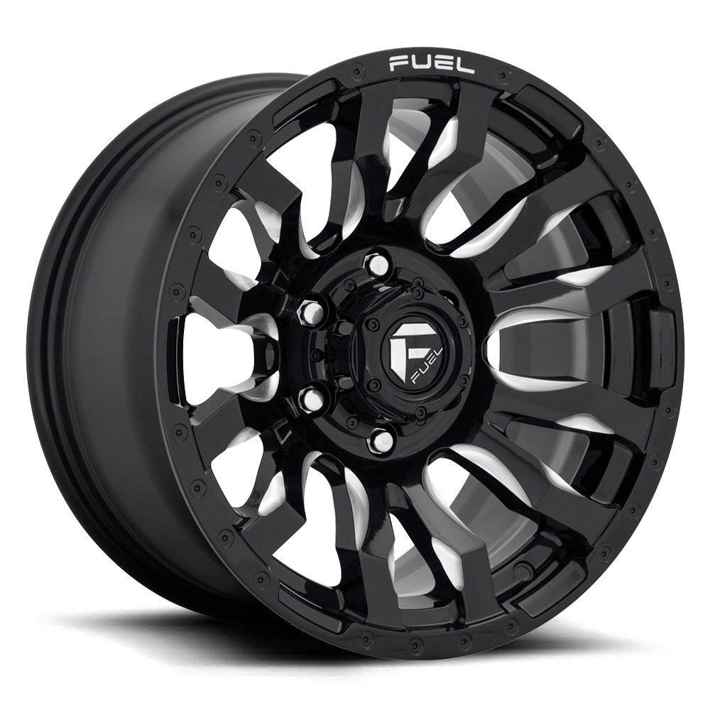 FUEL D673 | BLITZ 9 /BLACK MILLED S20