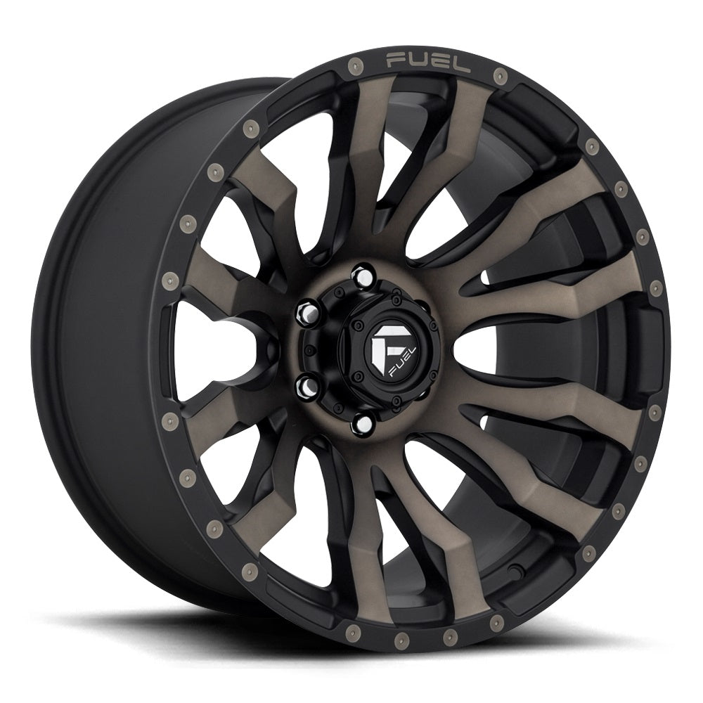 FUEL D674 | BLITZ 9 /MATTE BLACK DARK TINT S17