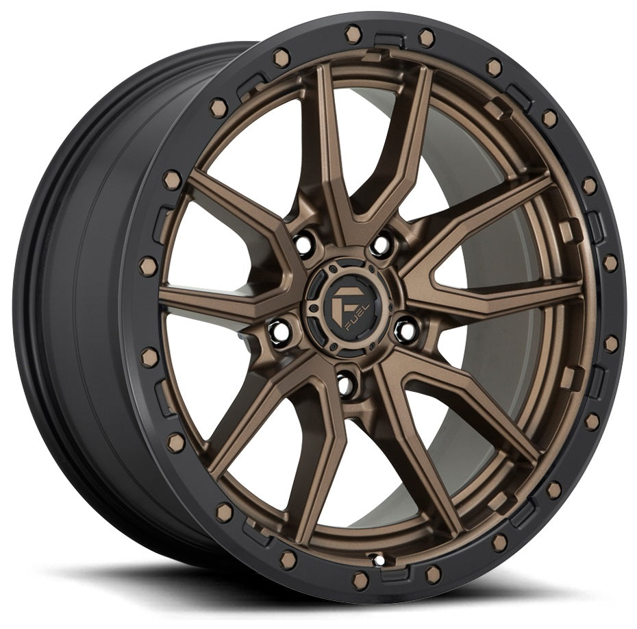 FUEL D681 | REBEL 10 /MATTE BRONZE S20