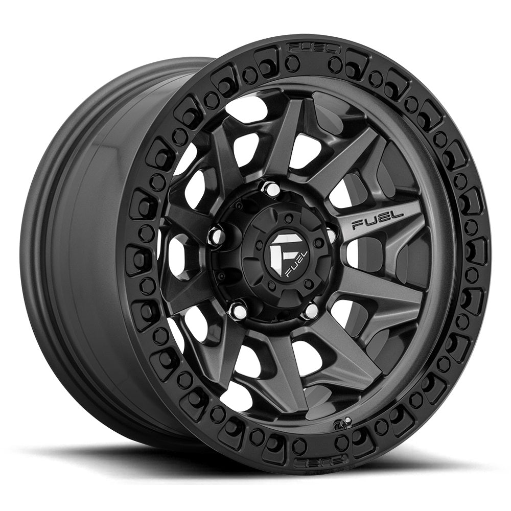 FUEL D716 | COVERT 9 /MATTE ANTHRACITE BLACK LIP S17