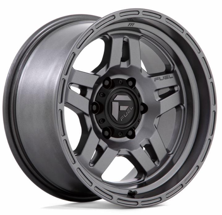 FUEL D801 | OXIDE 8.5 /MATTE GUNMETAL S17