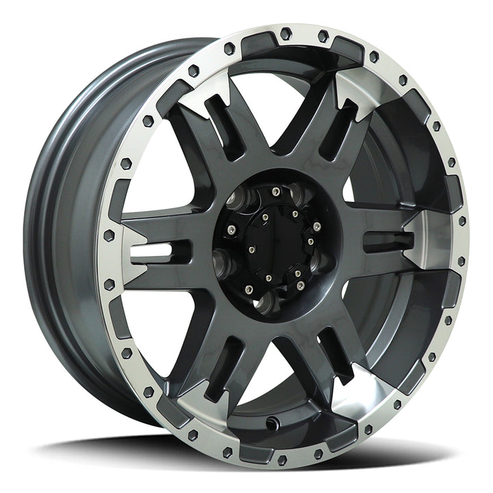 DIEZEL 3525 5 /GLOSS GUNMETAL MACHINED S13