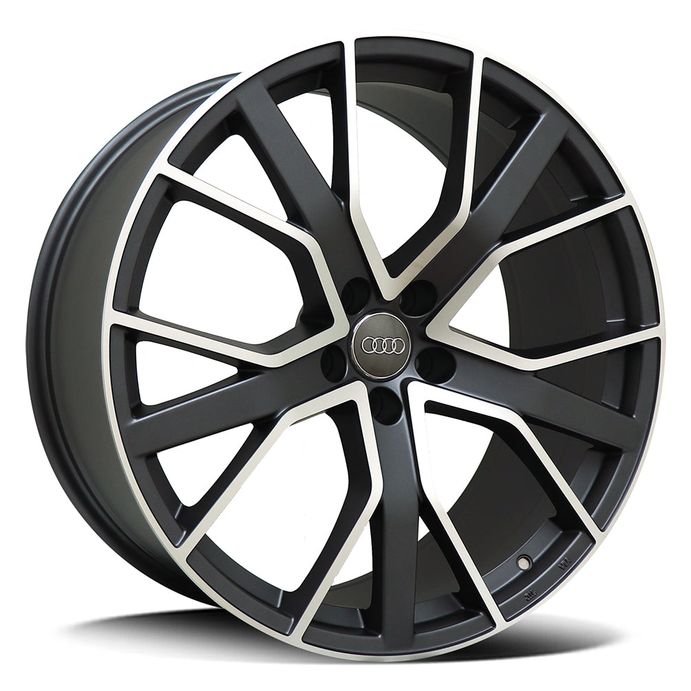 REPLICA AUDI 7869 8.5 /MATTE ANTHRACITE POLISHED LIP S19
