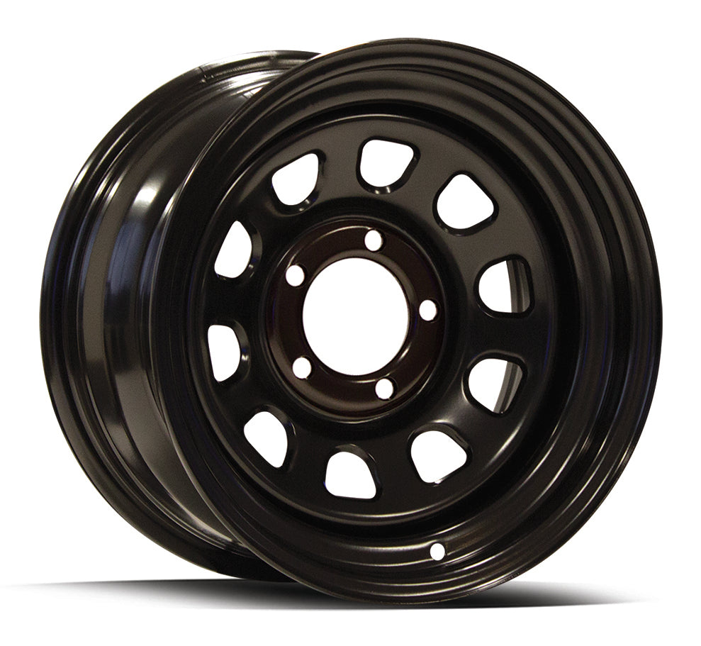 DIEZEL STEEL A07 | D-WINDOW STEEL 9 /MATTE BLACK (LOCATING RINGS) S20