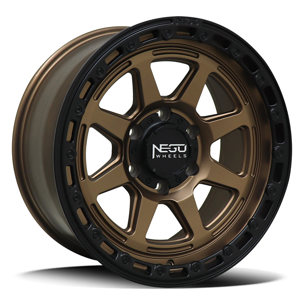NEGU N08 8.5 /MATTE BRONZE SATIN BLACK LIP S18