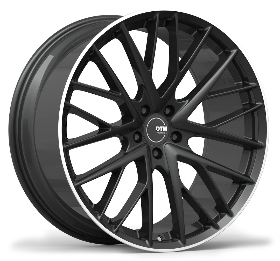 DTM FORGED SERIES 6046 10 /SATIN BLACK MILLED EDGE S21