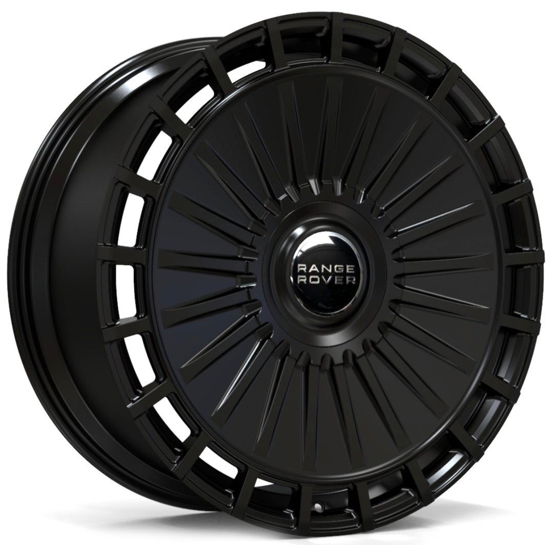 DTM FORGED SERIES CROME SIVER TINT 10 /GLOSS BLACK S23