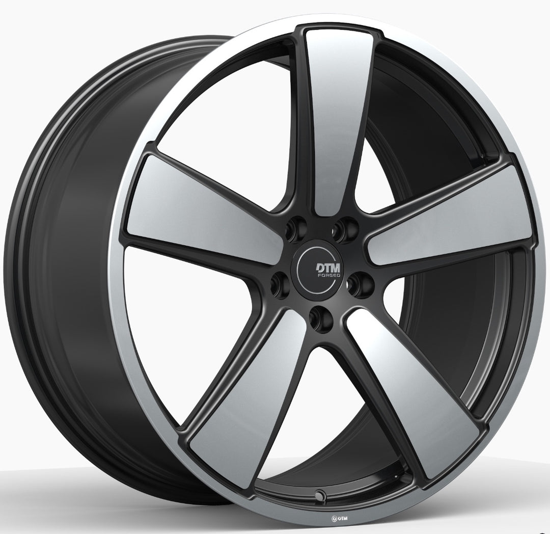DTM FORGED SERIES 73 8.5 /GLOSS BLACK MACHINE FACE S21