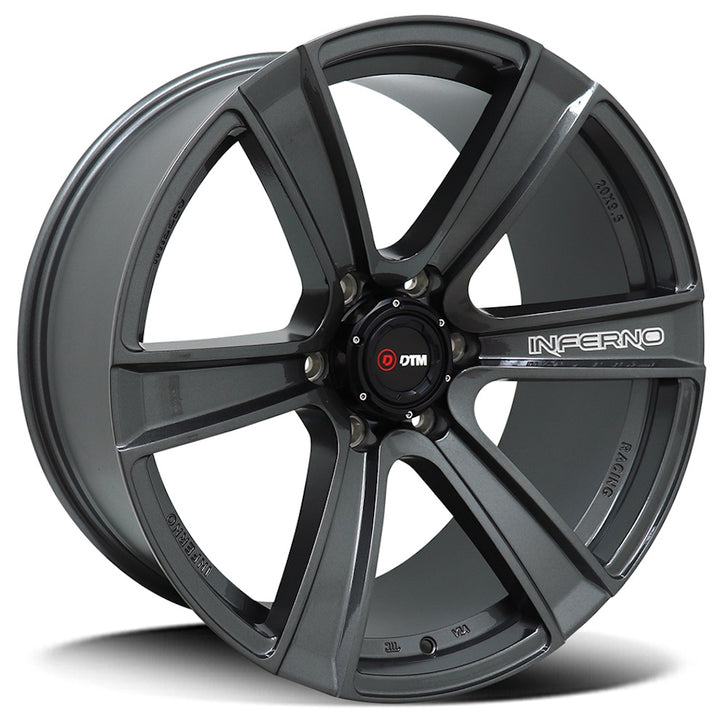 DTM HD INFERNO 9.5 /SATIN GUNMETAL S20
