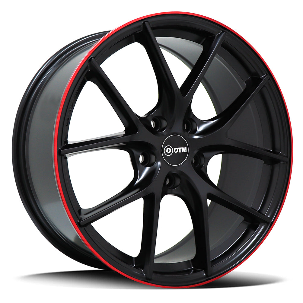 DTM 8109 | KORATH 8.5 /SATIN BLACK RED S19