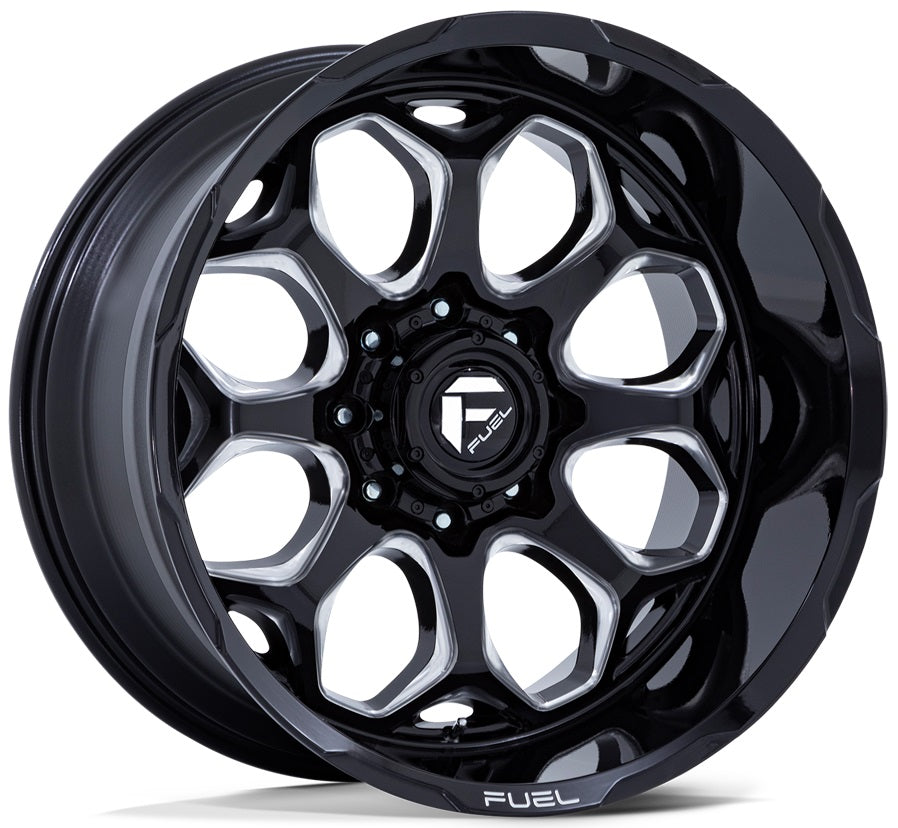 FUEL FC862 | SCEPTER 10 /GLOSS BLACK MILLED S22