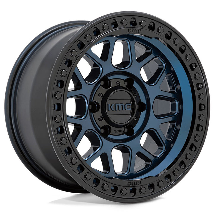 KMC KM549 9 /MIDNIGHT BLUE W/ GLOSS BLACK LIP S18