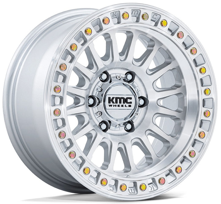 KMC KM552 | IMS 9 /GLOSS SILVER MACHINED S18