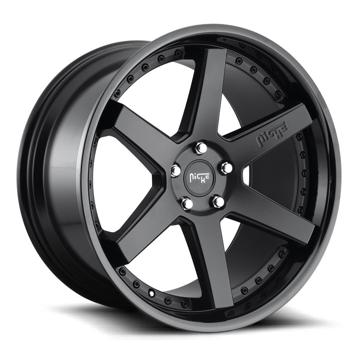 NICHE D192 10.5 /SATIN BLACK GLOSS LIP S20