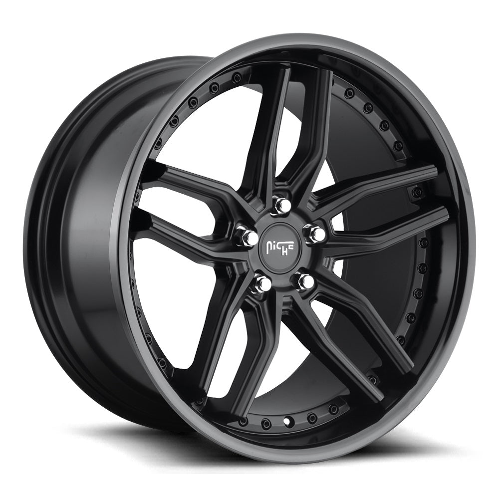 NICHE M194 | METHOS 10.5 /SATIN BLACK GLOSS LIP S20
