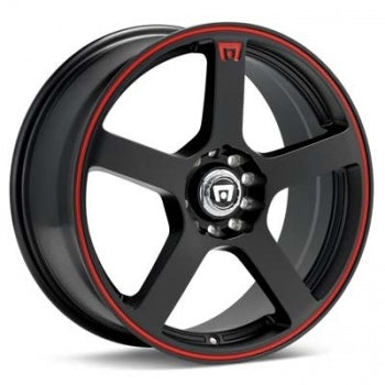 MOTEGI MR116 8 /GLOSS BLACK POLISH EDGE S18