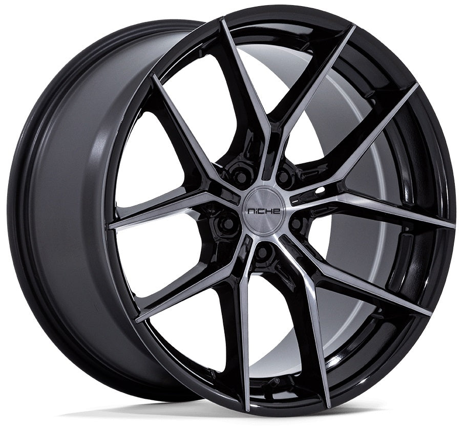 NICHE MC279 8.5 /GLOSS BLACK DARK TINT S19