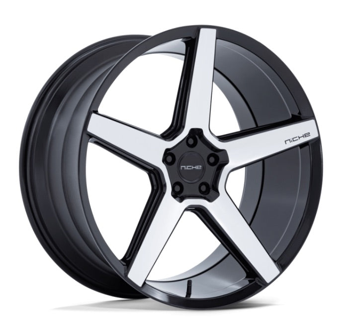NICHE NC283 10.5 /GLOSS BLACK MACHINED FACE S20