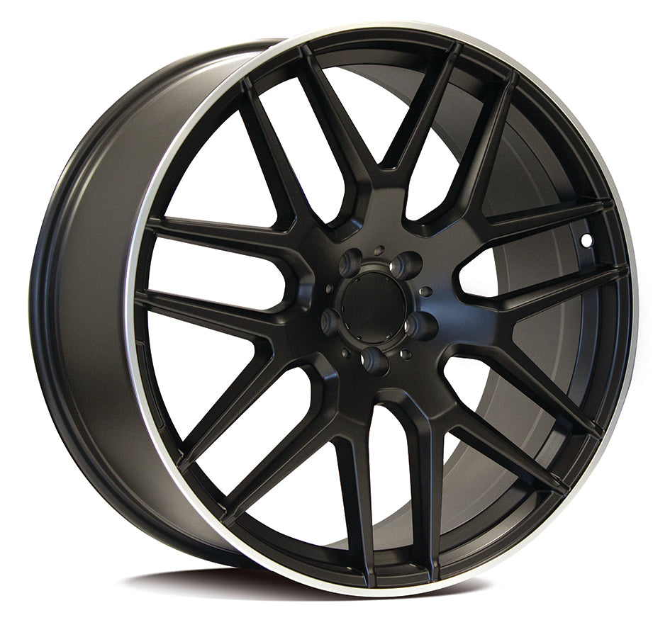 REPLICA MERCEDES 7132 | ERIS 10 /SATIN BLACK POLISH EDGE S22