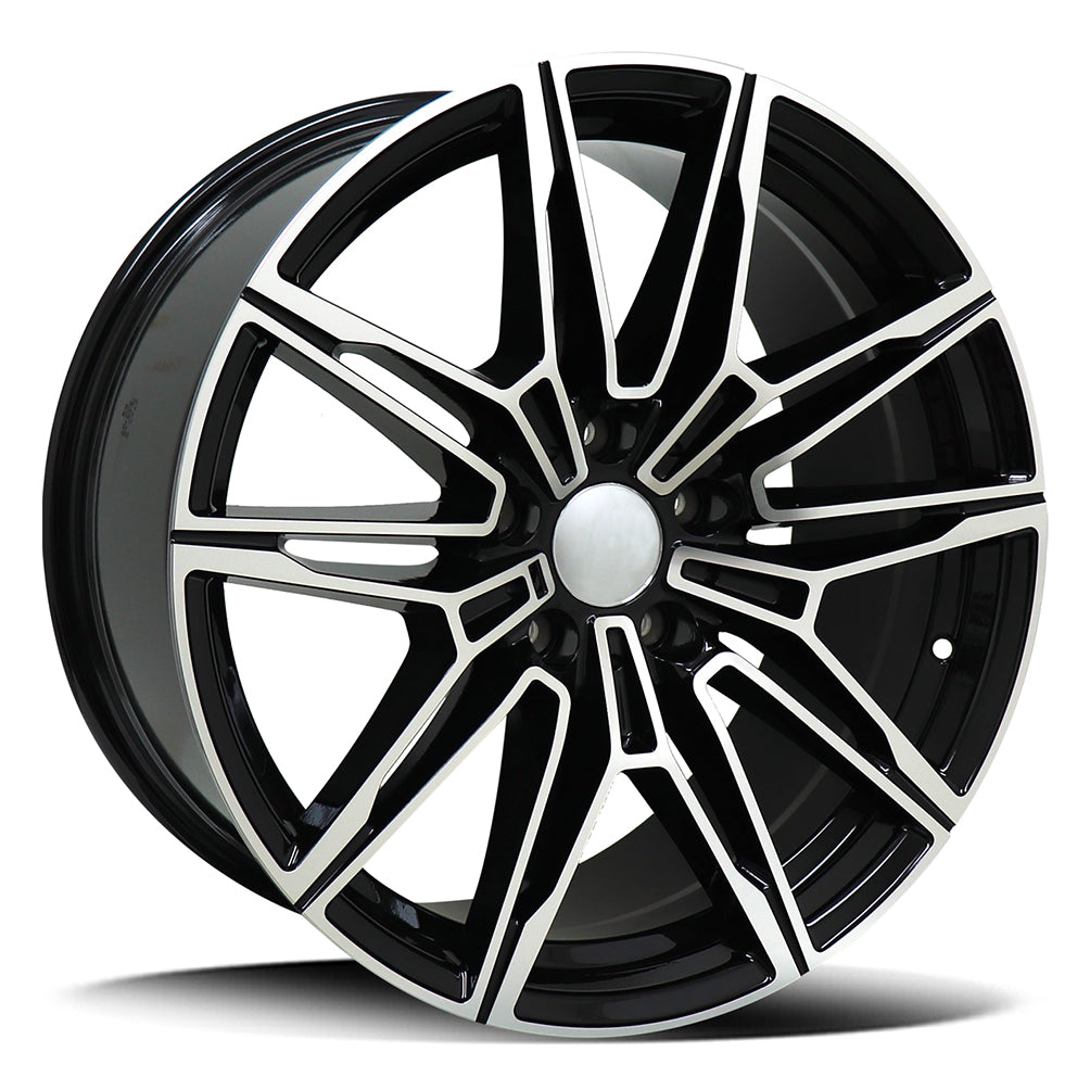 REPLICA BMW | MINI REB7106 8 /BLACK MACHINED FACE S19