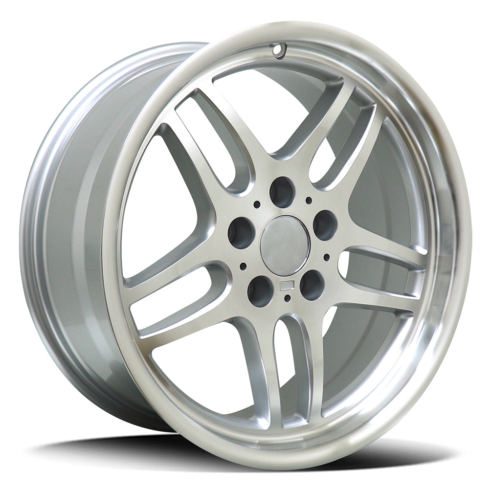 REPLICA BMW | MINI REB734 8 /SILVER MACHINED FACE S18