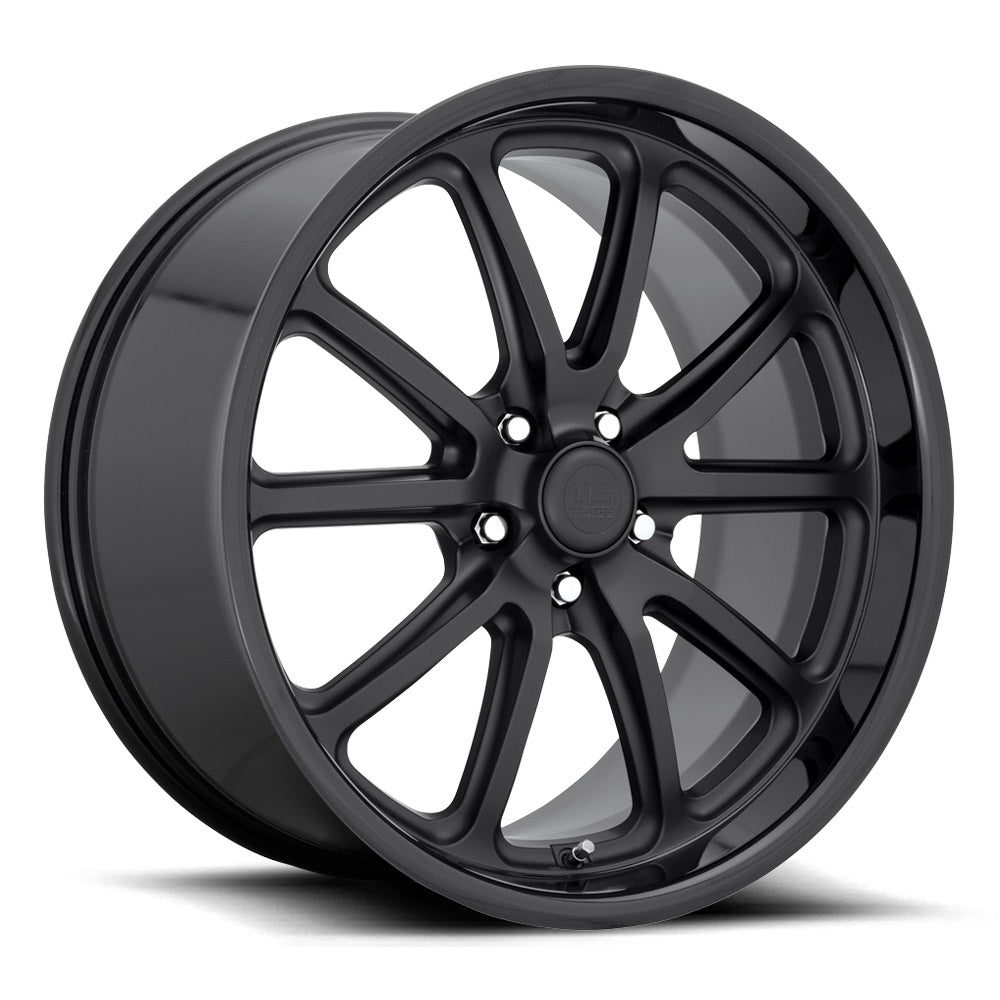 US MAGS U123 | RAMBLER 10 /MATTE BLACK WITH GLOSS LIP S20