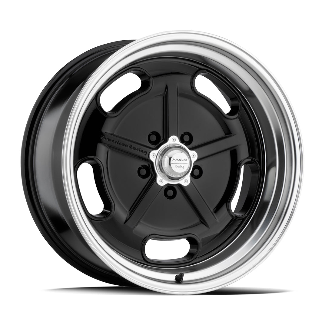 AMERICAN RACING CLASSIC VN208 | TORQ THRUST-D 8 /BLACK POLISH LIP S20